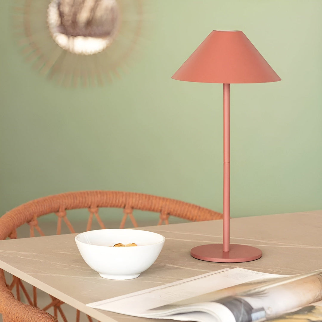 Stornfield | LumiLuxe - Dimmable Nordic Conical LED Table Lamp with Touch Control