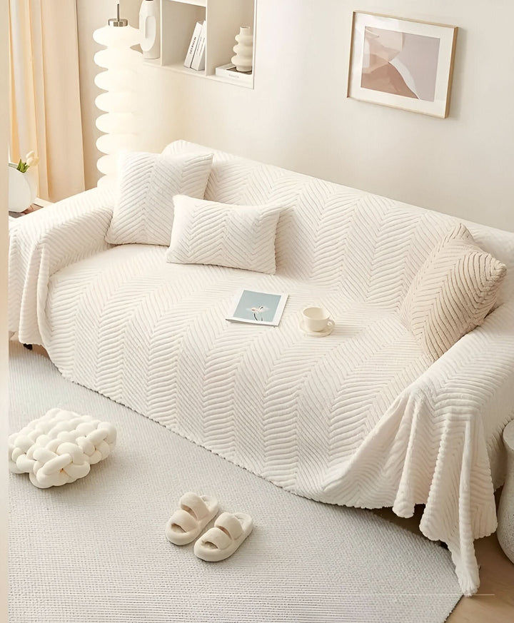 Stornfield | LuxuraWrap Sofa Cover – Non‑Slip Pet‑Friendly Couch Protector