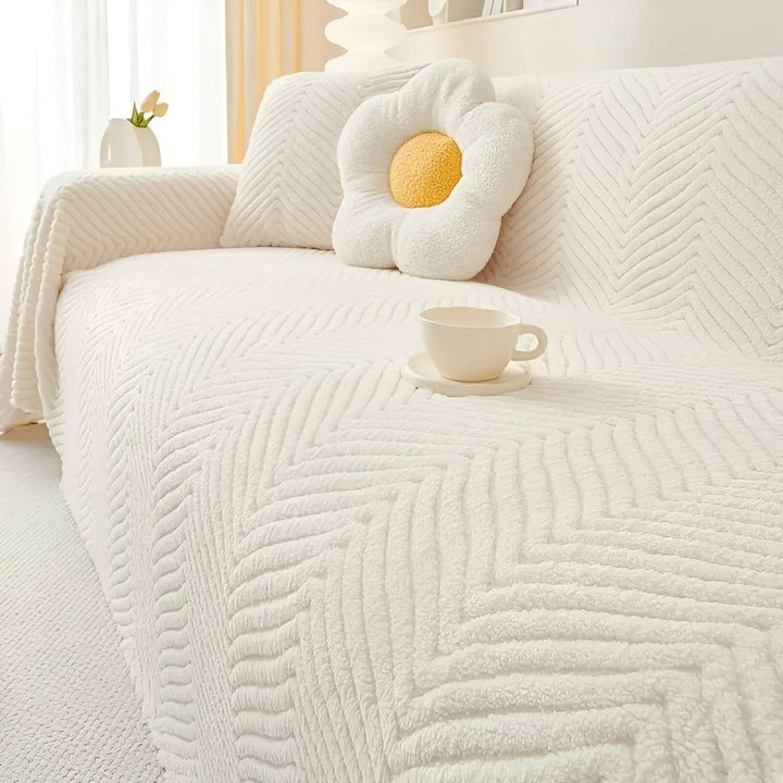 Stornfield | LuxuraWrap Sofa Cover – Non‑Slip Pet‑Friendly Couch Protector