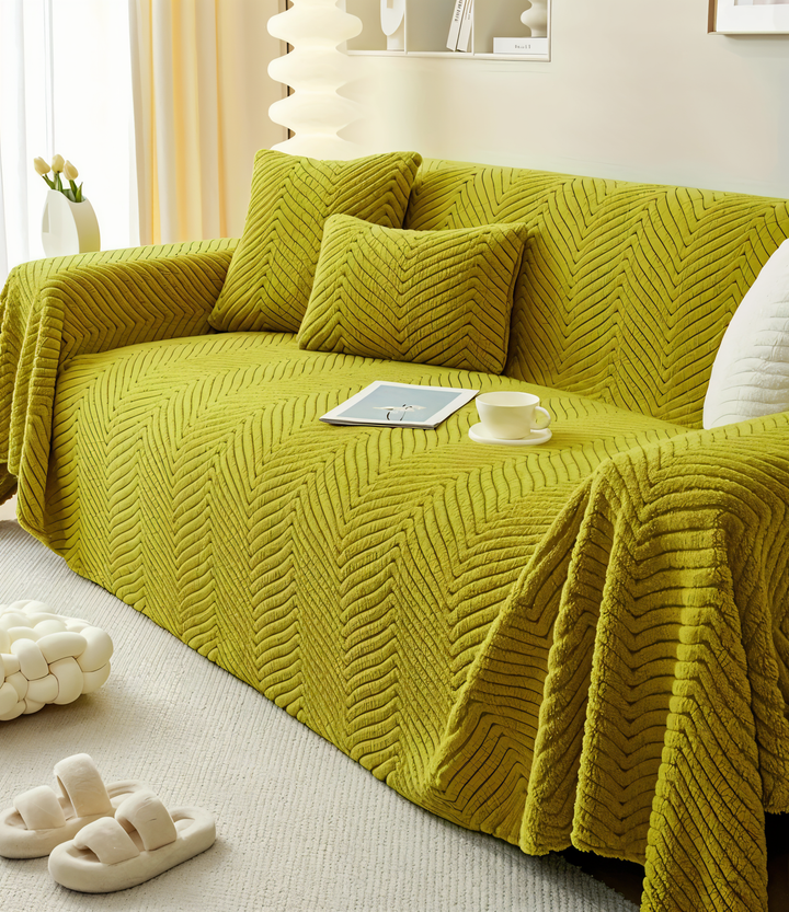 Stornfield | LuxuraWrap Sofa Cover – Non‑Slip Pet‑Friendly Couch Protector
