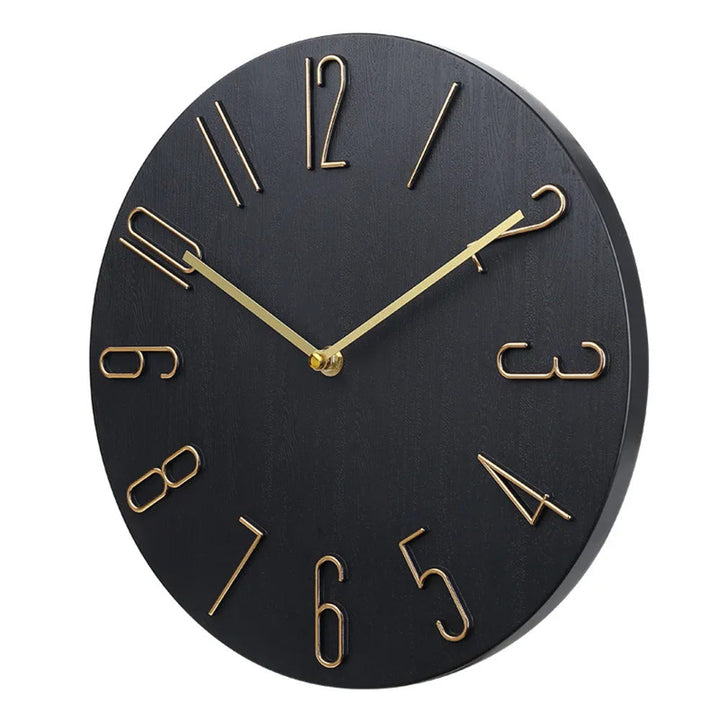 Silencio Modern Silent Wall Clock – Minimalist Design with Quartz Movement | Stornfield