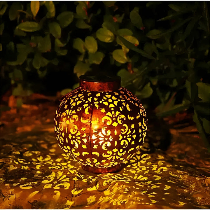 Stornfield | SolarGlow - Vintage Solar-Powered Outdoor Lamp - Waterproof Outdoor Lamp