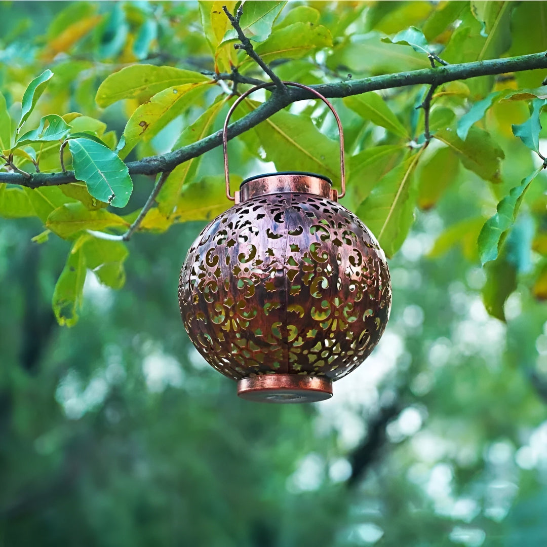 Stornfield | SolarGlow - Vintage Solar-Powered Outdoor Lamp - Waterproof Outdoor Lamp