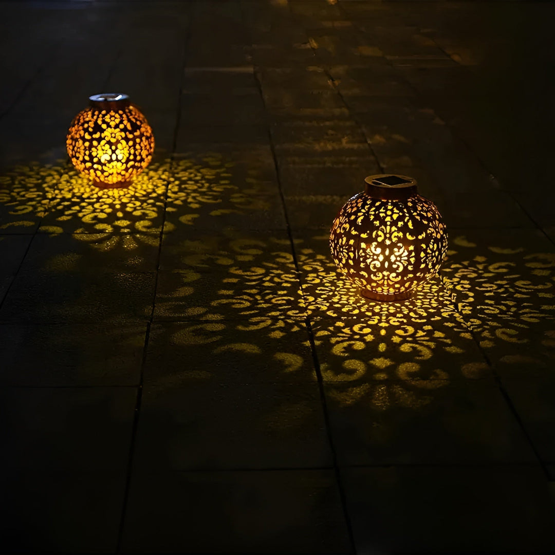 Stornfield | SolarGlow - Vintage Solar-Powered Outdoor Lamp - Waterproof Outdoor Lamp
