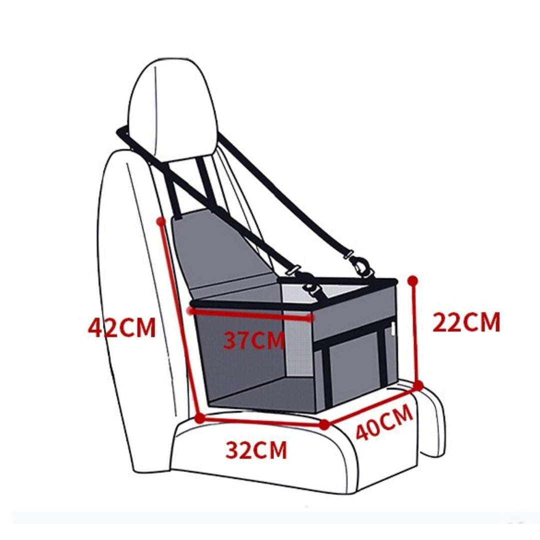 AutoPoot Elevated Dog Car Seat – Waterproof, Nonslip and Safe for On the Go | Stornfield