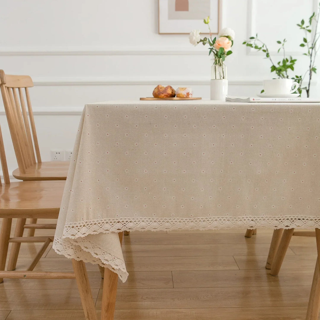 Stornfield | Pastoral Cotton-Linen Tablecloth