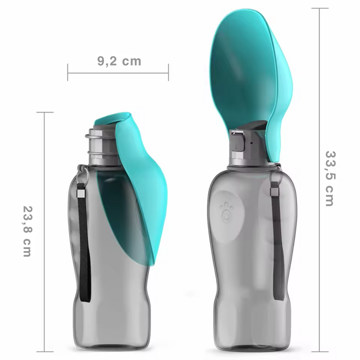 Outdoor leak-proof dog water bottle Stornfield
