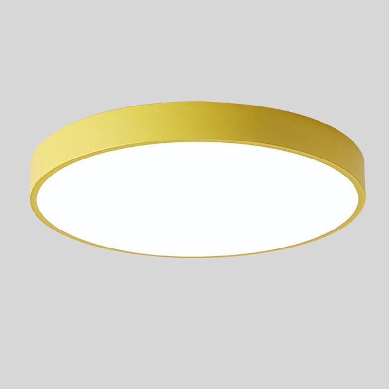 Stornfield | Scandinavian Circular LED Ceiling Light | Soft Illumination, Minimalist Design & Ideal for Bedrooms and Work Areas