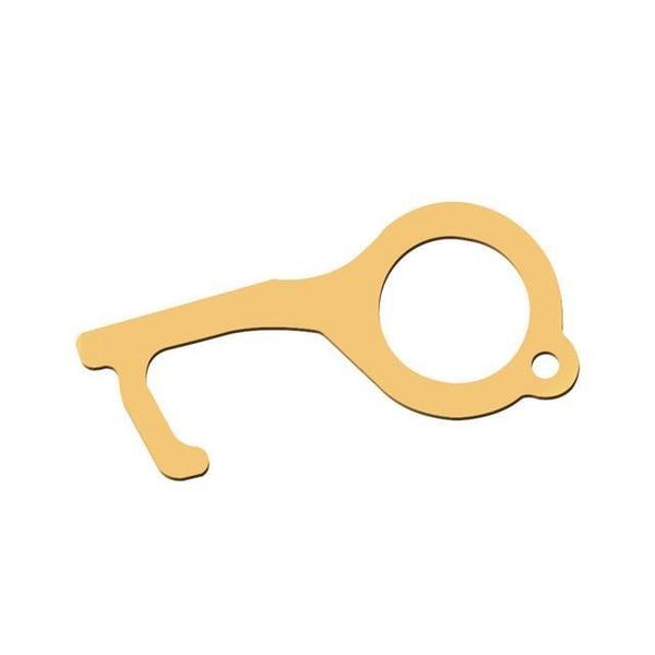Hygienic Antimicrobial Brass Door Opener & Stylus | Stornfield