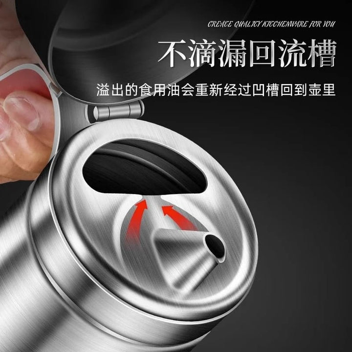 Stornfield | Decanter/Stainless Steel Oil Dispenser