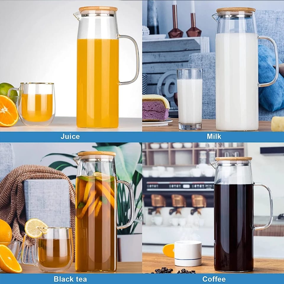 Stornfield | 1.2L Heat-resistant Glass Pitcher