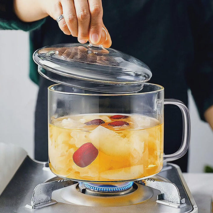 Stornfield | Heat-Resistant Glass Cooking Pot