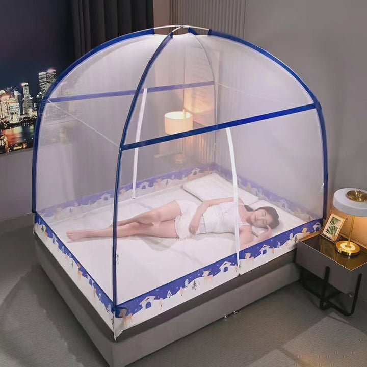 Stornfield | Foldable Mosquito Net Tent (5by6) Black