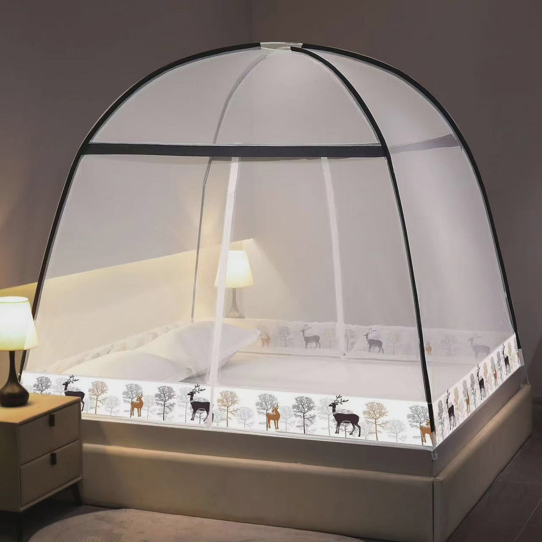 Stornfield | Foldable Mosquito Net Tent (5by6) Black