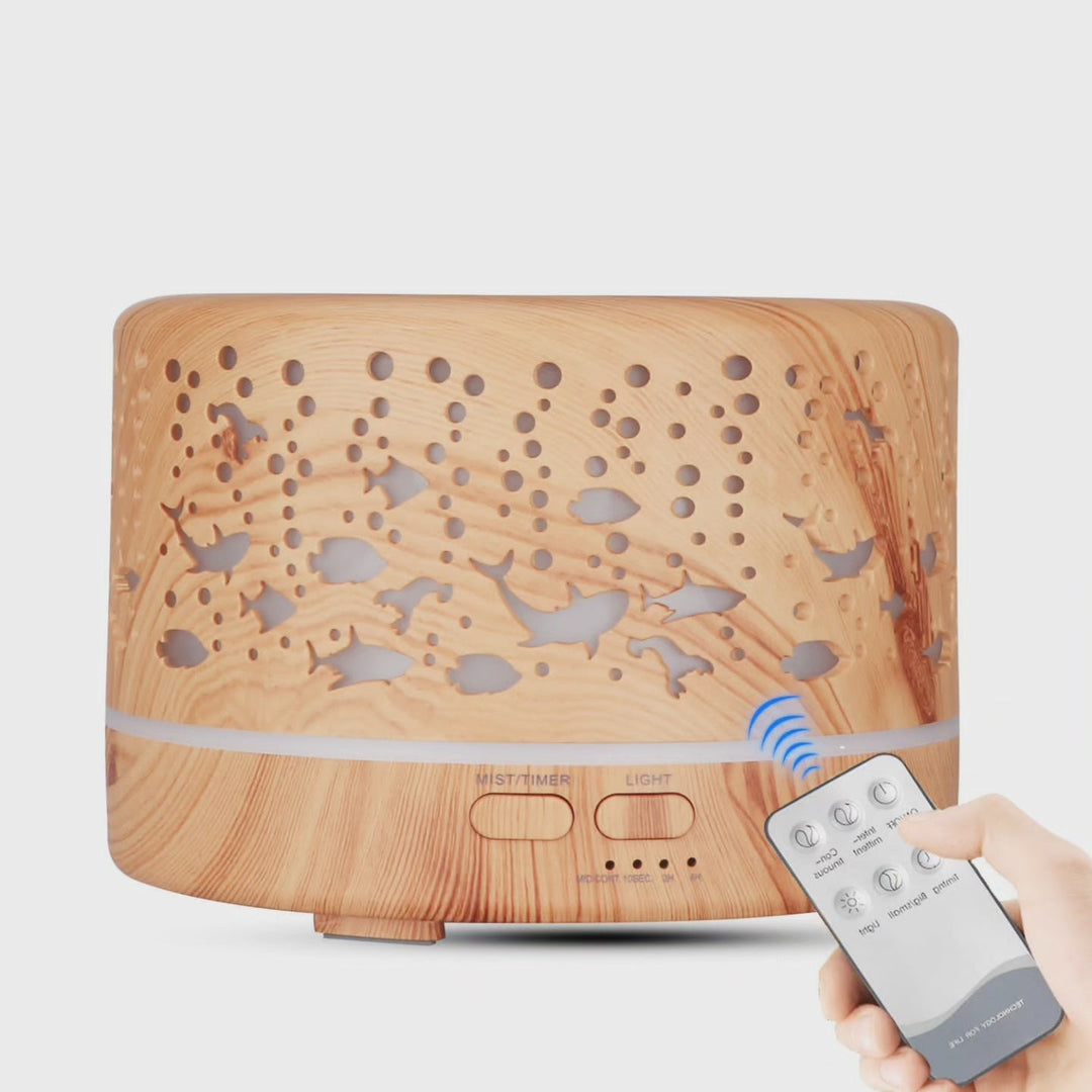 Stornfield | Diffuseur d'arôme ultrasonique Humidificateur avec télécommande