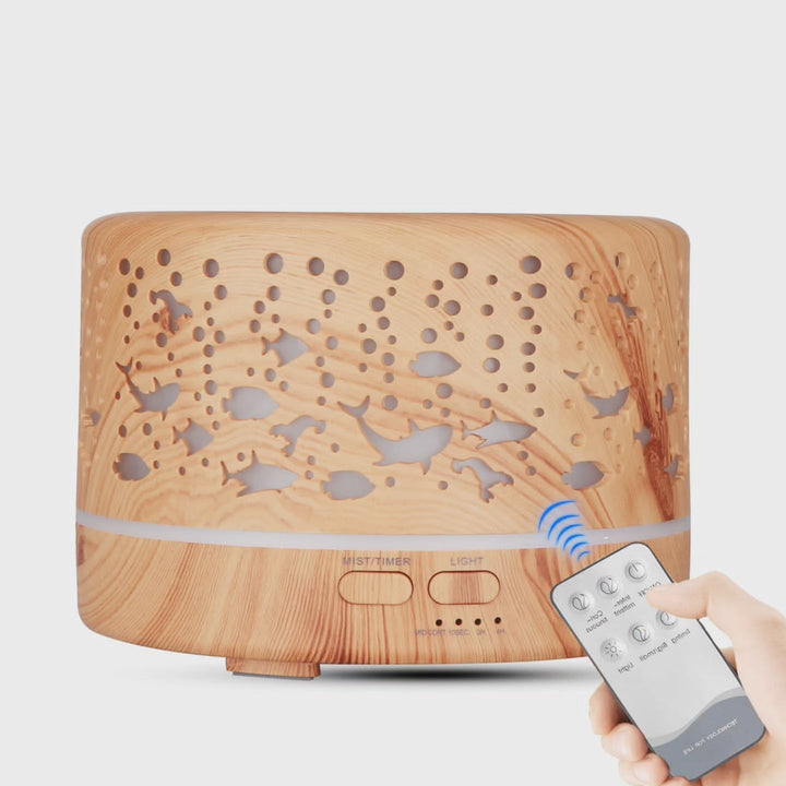 Stornfield | Diffuseur d'arôme ultrasonique Humidificateur avec télécommande