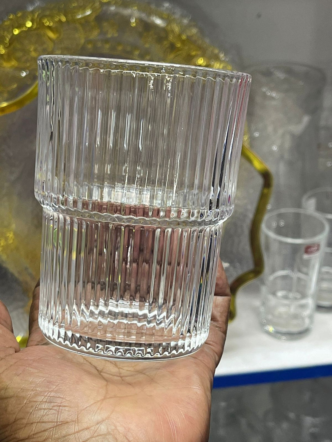 Stornfield | 6Pc Ribbed Glasses