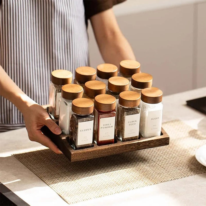 Stornfield | 12 piece spice jars