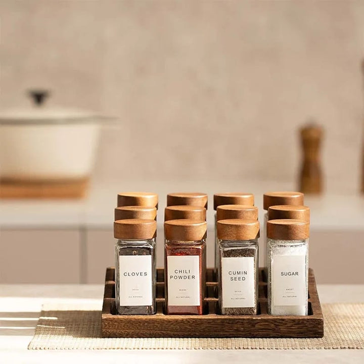 Stornfield | 12 piece spice jars