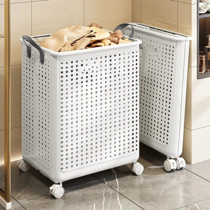 Stornfield | Foldable Laundry Basket with Wheels