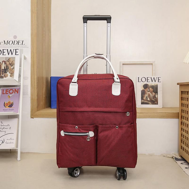 Stornfield | Rolling Travel Bag with Shoulder Strap Carry-on Bag