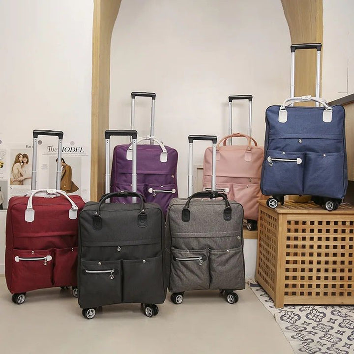 Stornfield | Rolling Travel Bag with Shoulder Strap Carry-on Bag