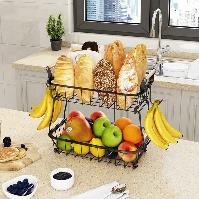 Stornfield | 2-Tier Fruit Basket