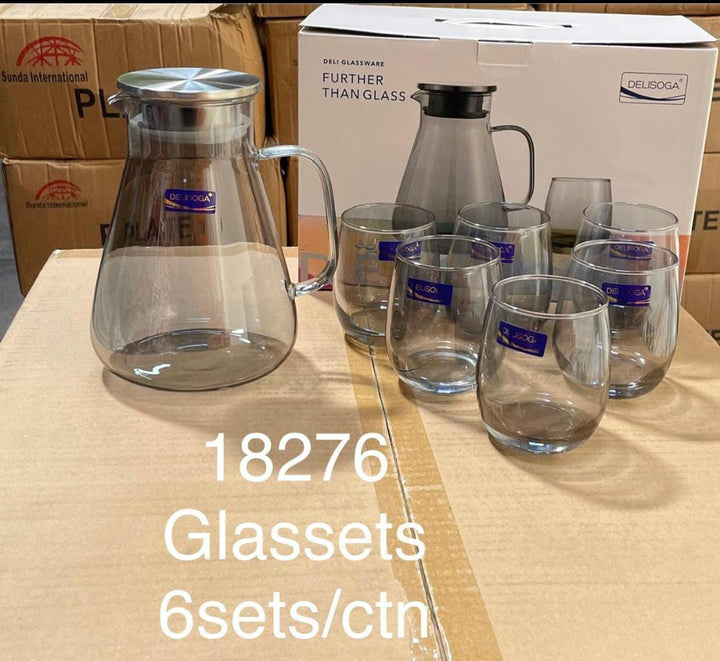 Stornfield | Glass Carafe Set