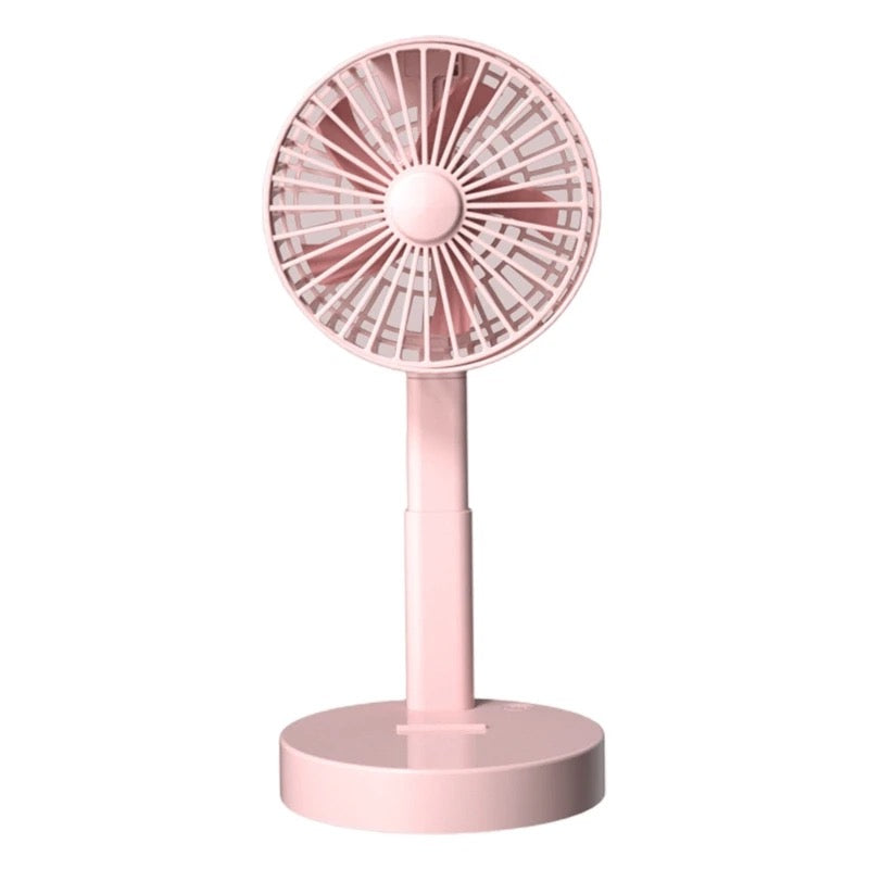 Foldable Telescopic Charging Fan, Minimalist, Mini Portable Desktop | Stornfield