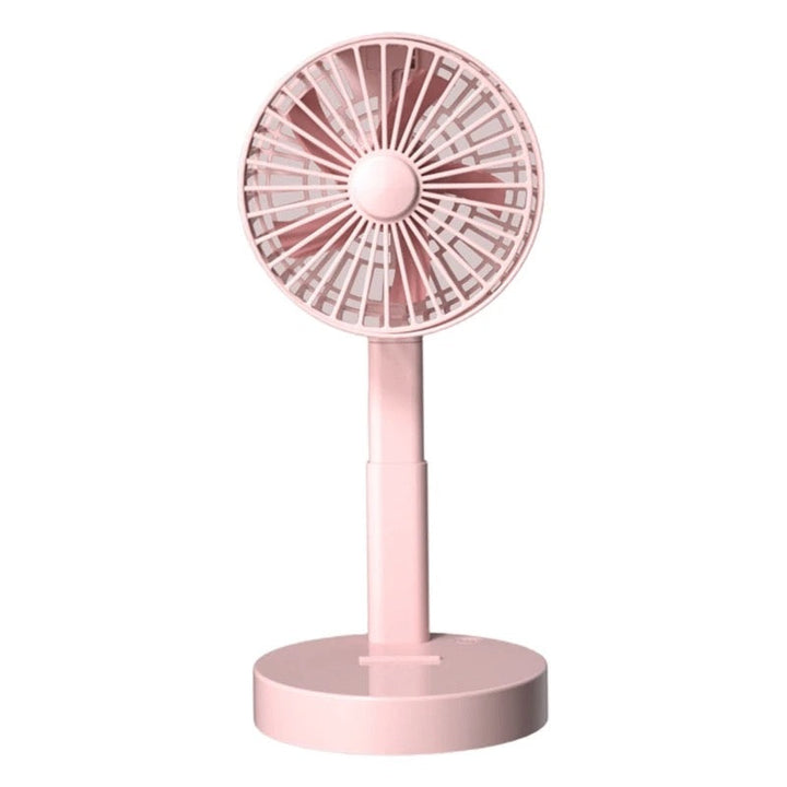 Foldable Telescopic Charging Fan, Minimalist, Mini Portable Desktop | Stornfield