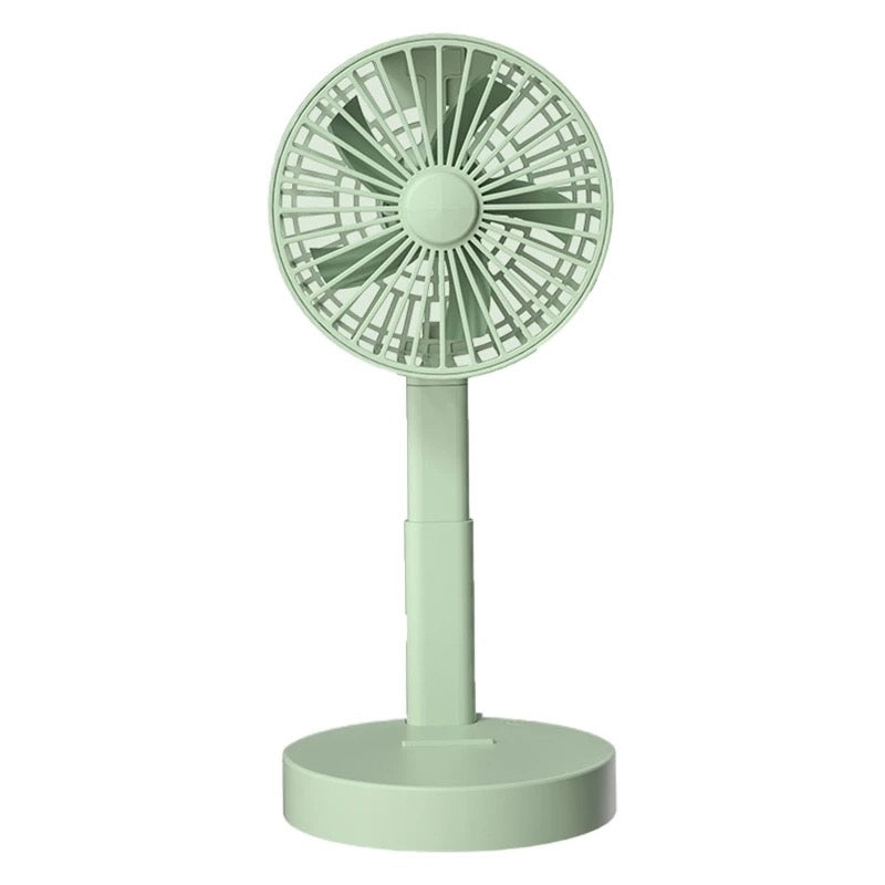 Foldable Telescopic Charging Fan, Minimalist, Mini Portable Desktop | Stornfield