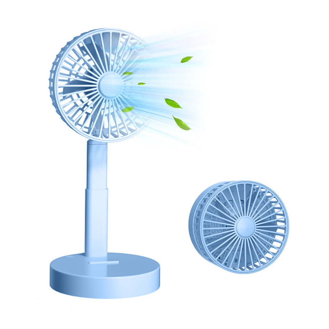 Foldable Telescopic Charging Fan, Minimalist, Mini Portable Desktop | Stornfield