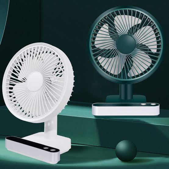 F702 Automatic Shaking Desktop Electric Fan with LED Display | Stornfield