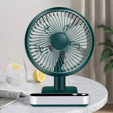 F702 Automatic Shaking Desktop Electric Fan with LED Display | Stornfield