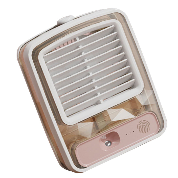 Water Cooled Desk Fan, With Humidifier Spray-Various Colours | Stornfield