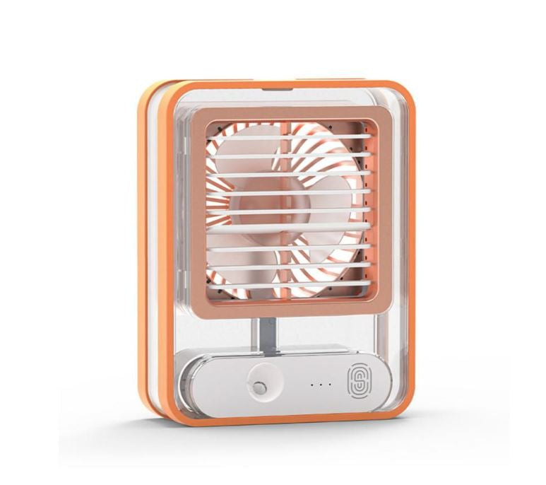 Water Cooled Desk Fan, With Humidifier Spray-Various Colours | Stornfield