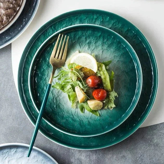 Emerald Gradient Plate Stornfield