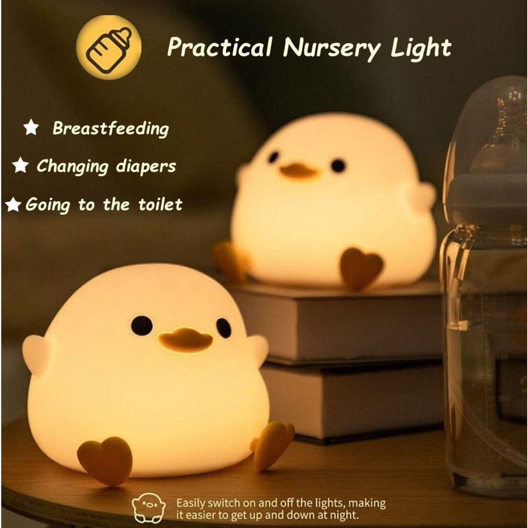DuckieDream Light - Automatic Duck Silicone Night Light | Stornfield