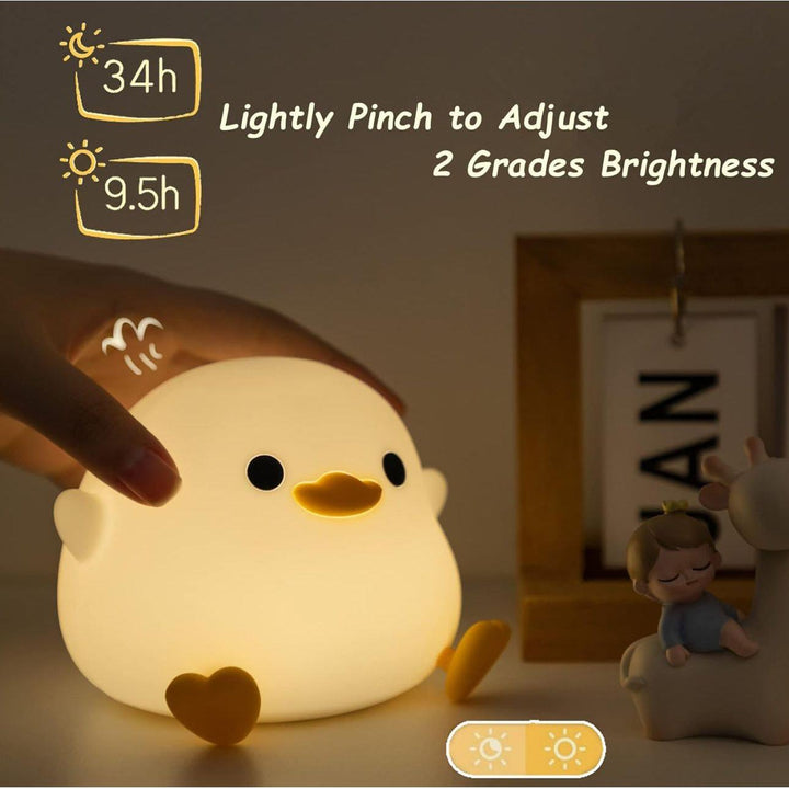 DuckieDream Light - Automatic Duck Silicone Night Light | Stornfield