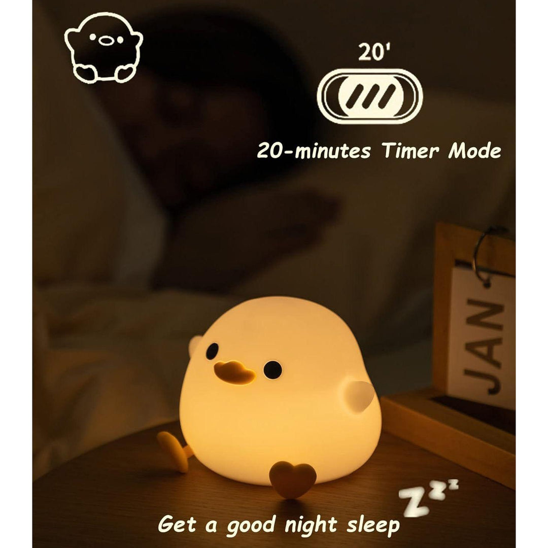 DuckieDream Light - Automatic Duck Silicone Night Light | Stornfield