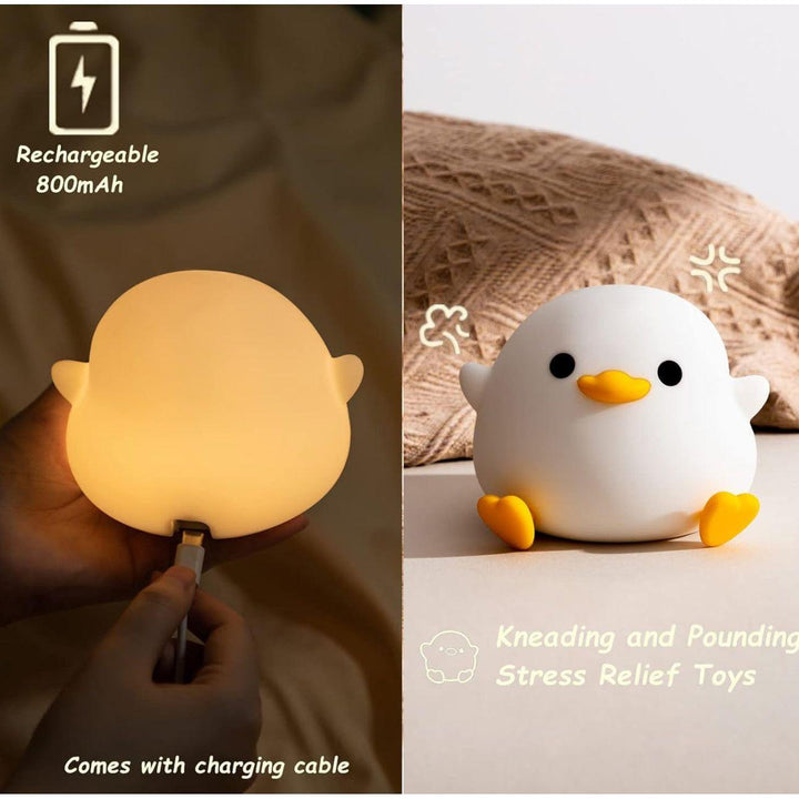 DuckieDream Light - Automatic Duck Silicone Night Light | Stornfield