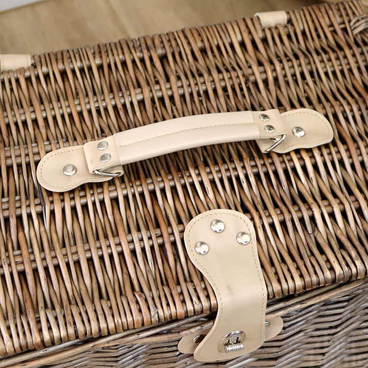 Stornfield | Antique Wicker Lotion Basket
