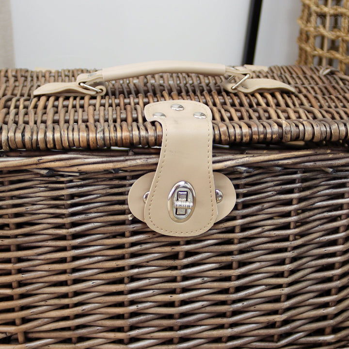Stornfield | Antique Wicker Lotion Basket