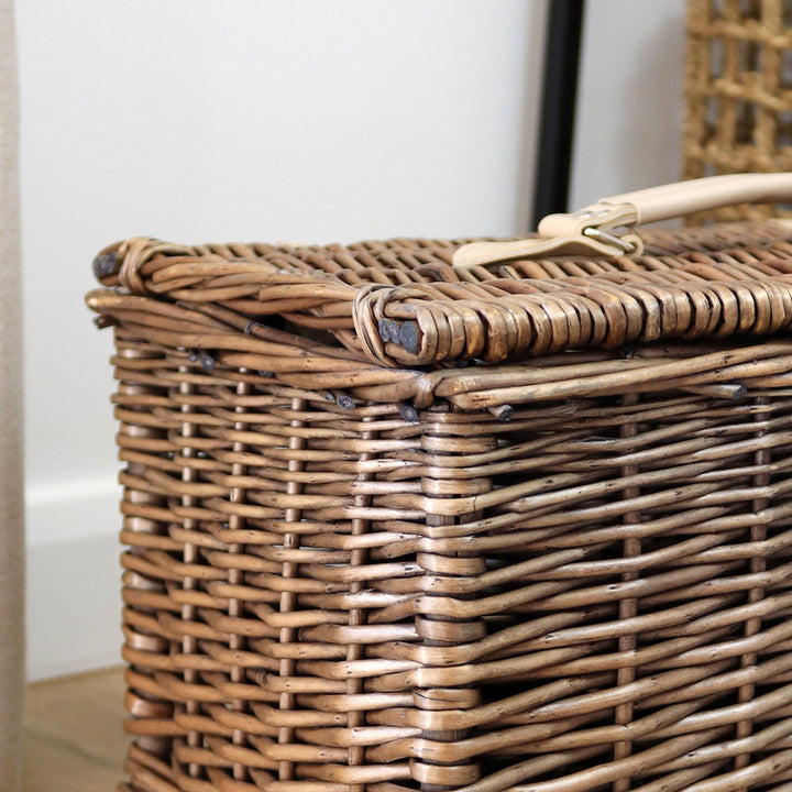 Stornfield | Antique Wicker Lotion Basket