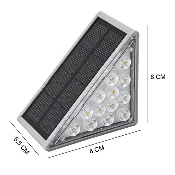 Eco-friendly solar stair lights for outdoor safety | Stornfield