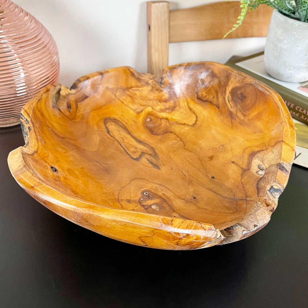 Stornfield | Bol décoratif enracine de teck 30cm