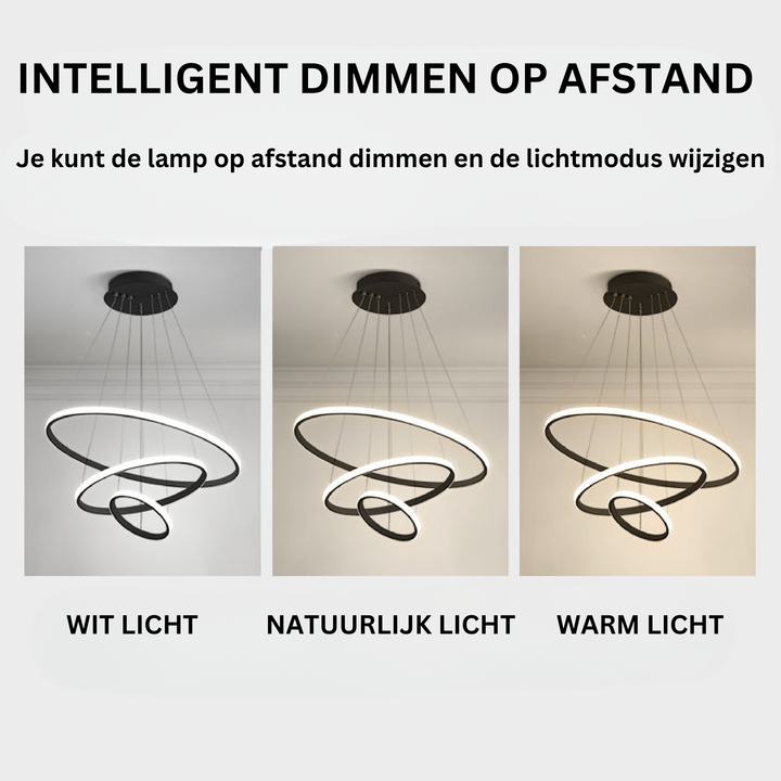 Elegant Stornfield Spiral Ceiling Light