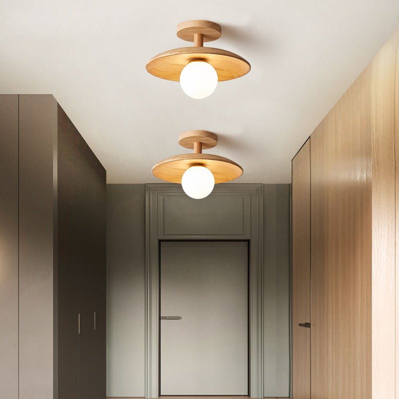 Stylish Japanese Ceiling Lamp - ZenGlow | Stornfield