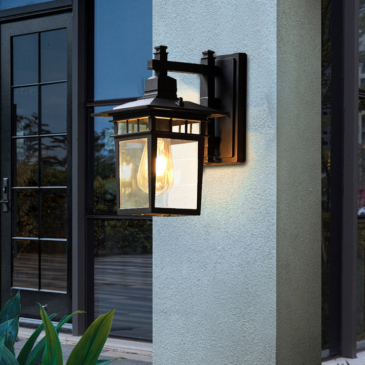 Rustic Vintage Aluminum Outdoor Light | Stornfield