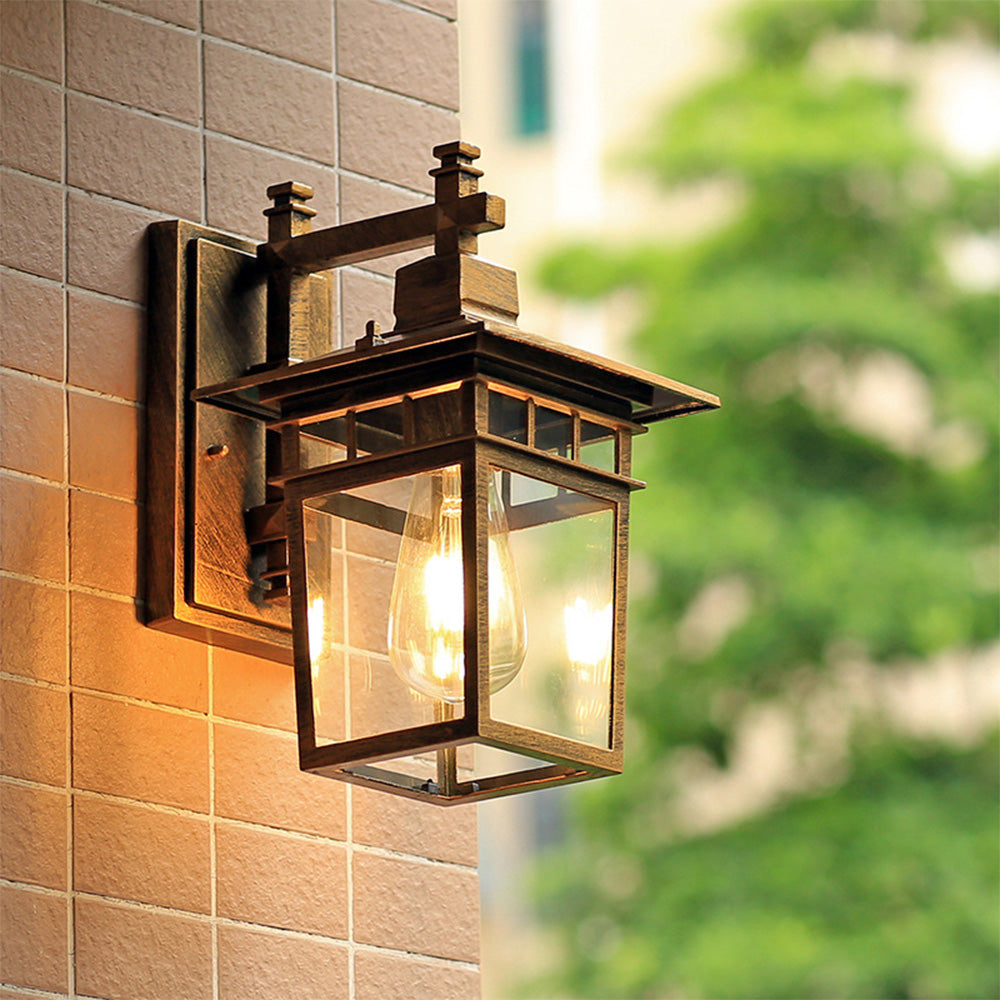 Rustic Vintage Aluminum Outdoor Light | Stornfield